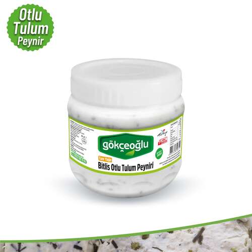 Bitlis Otlu Tam Yağlı Tulum Peyniri 920 G.